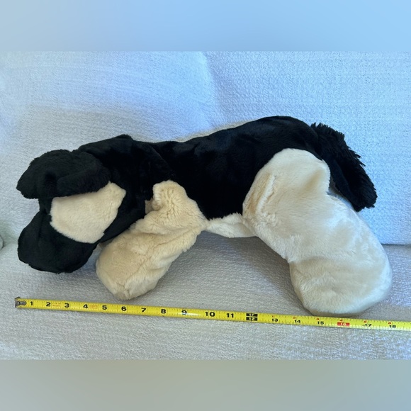 Plush Black and Cream German Shepherd Dog Toy So Soft! - Picture 6 of 6